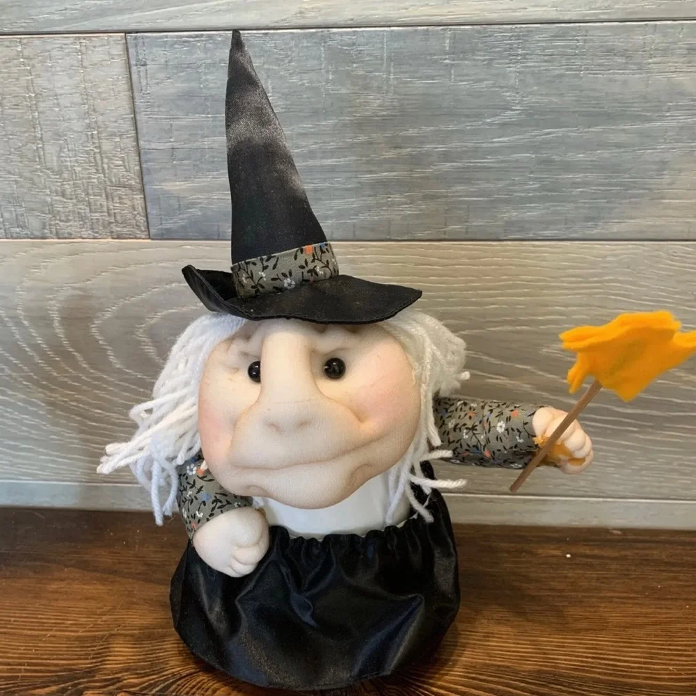NOS Good Luck Kitchen‎ Witch Holder with Tools